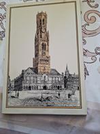 Belfort  Brugge belgisch emaillerie bord, Ophalen of Verzenden, Zo goed als nieuw, Overige typen