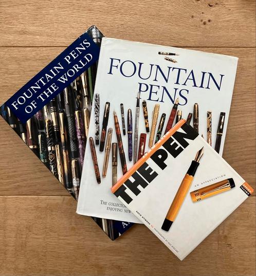 3 Boeken over Vulpennen: Fountain Pens of the World ea, Antiek en Kunst, Antiek | Overige Antiek, Ophalen of Verzenden