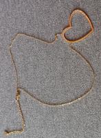 Leuke ketting met hartjesmotief, Ophalen of Verzenden, Zo goed als nieuw