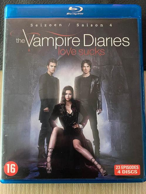 The vampire diaries complete seizoenen op blu ray, CD & DVD, Blu-ray, Comme neuf, Enlèvement