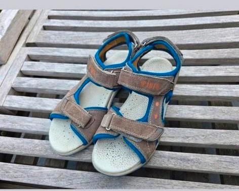 Lederen sandalen verstelbaar maat 38 zo goed als nieuw, Kinderen en Baby's, Kinderkleding | Schoenen en Sokken, Zo goed als nieuw