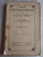 Cours d'histoire de Belgique - G.J. Mathieu - vers 1910, Enlèvement ou Envoi, 19e siècle, G.J. Mathieu