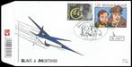 FDC Blake & Mortimer (Stripboek - Jacobs), Postzegels en Munten, Verzenden, 1e dag stempel