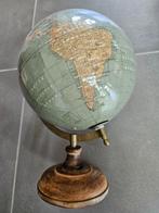 vintage wereldbol, Ophalen of Verzenden, Zo goed als nieuw