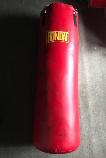 Zware bokszak van Rondat met ophangketting - als nieuw beschikbaar voor biedingen