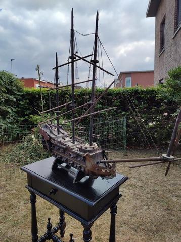 Houten modelbouw boot, Enlèvement, Utilisé