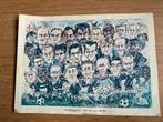 Club Brugge 1997-98 volgens Nesten karikatuur, Verzamelen, Ophalen of Verzenden