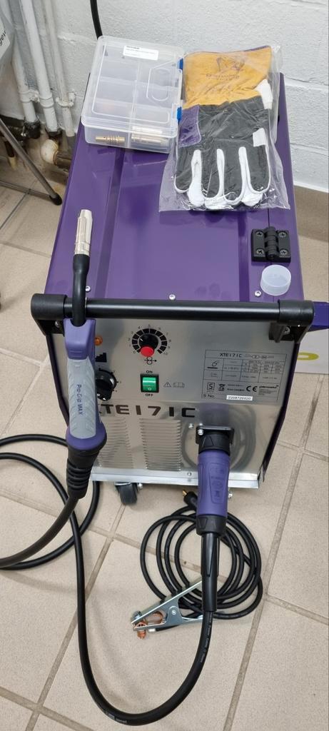 Lasapparaat Parweld XTE171 halfautomaat., Doe-het-zelf en Bouw, Gereedschap | Lasapparaten, Zo goed als nieuw, Ophalen