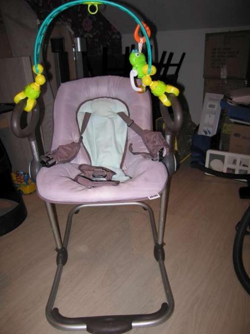 Béaba wipstoel, Kinderen en Baby's, Wipstoeltjes, Zo goed als nieuw, Wipstoel, Overige merken, Met gordel(s) of riempje(s), Verstelbaar