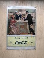Panneau publicitaire Coca-Cola., Enlèvement, Comme neuf, Panneau publicitaire