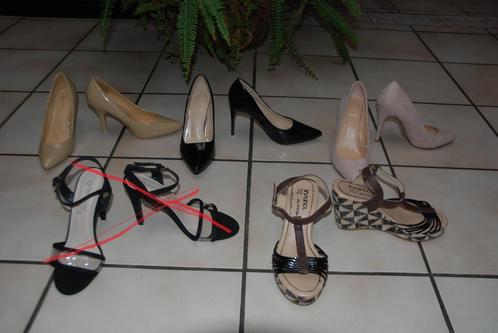 Pumps en sandalen met hoge hakken Maat 37 T Goede staat!, Kleding | Dames, Schoenen, Zo goed als nieuw, Pumps, Zwart, Ophalen of Verzenden