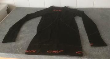 EKOI Perf THERMO EVO zwart onderhemd met ronde hals beschikbaar voor biedingen