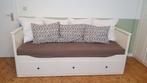 Hemnes IKEA slaapbank, Ophalen, 75 tot 100 cm, Zo goed als nieuw, Rechte bank