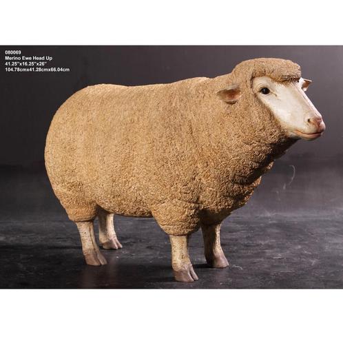 Sheep Merino — Statue en forme de mouton Longueur 106 cm, Collections, Collections Animaux, Neuf, Enlèvement ou Envoi