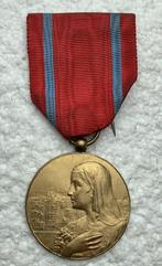 Medaille van de Nationale Wederopbouw 1914-18, Zeldzaam, Ophalen of Verzenden, Overige soorten, Lintje, Medaille of Wings