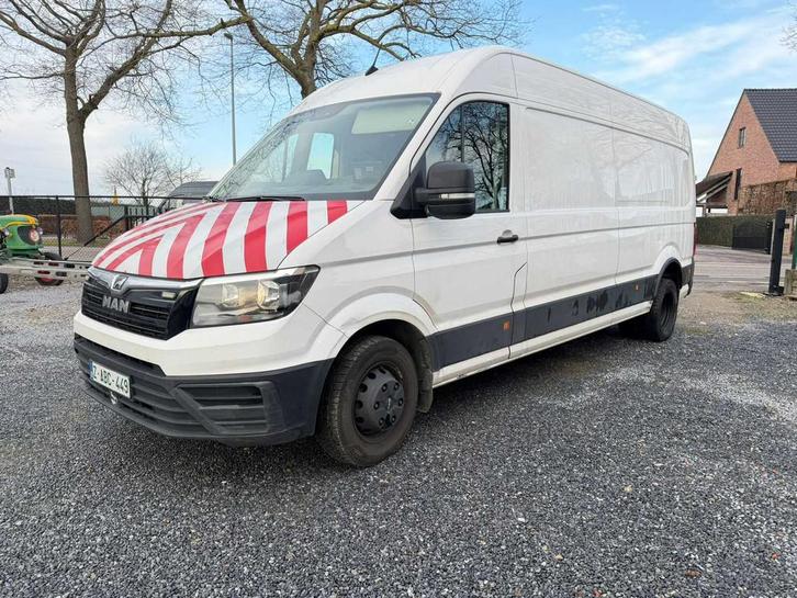 2018 MAN TGE, Auto's, Bestelwagens en Lichte vracht, Bedrijf, MAN, Overige brandstoffen, Handgeschakeld, Gebruikt