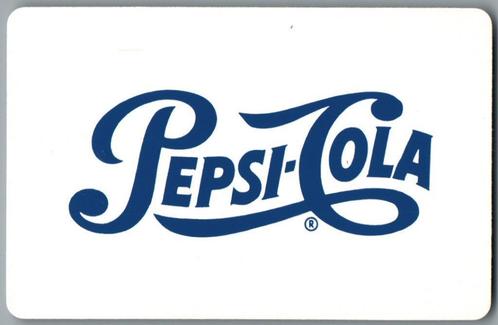 speelkaart - LK8329 - Pepsi Cola, Verzamelen, Speelkaarten, Jokers en Kwartetten, Zo goed als nieuw, Speelkaart(en), Ophalen of Verzenden