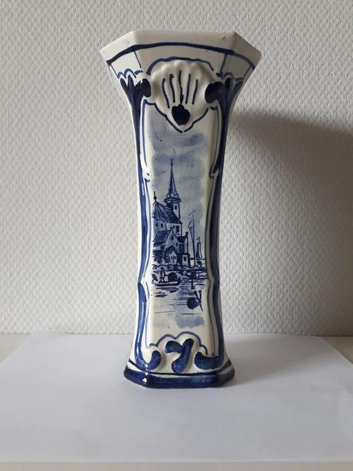 Vase pour trompette Delft, Antiquités & Art, Antiquités | Vases, Enlèvement ou Envoi