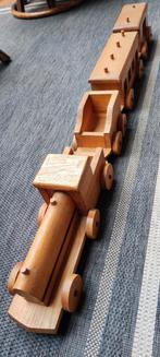 Retro houten trein, Comme neuf, Enlèvement