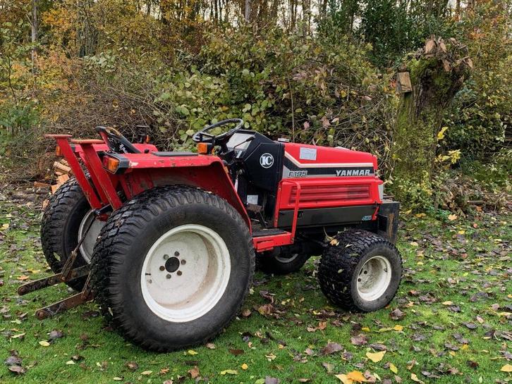 Tracteur horticole microtracteur 19 CV  Yanmar F195 D (4X4), Zakelijke goederen, Landbouw | Tractoren, Overige merken, tot 80 Pk