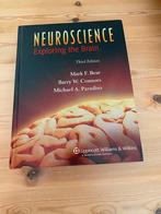 Neuroscience , exploring the brain . Third edition, Boeken, Mark F. Bear, Hoger Onderwijs, Zo goed als nieuw, Ophalen