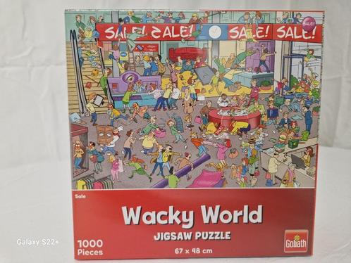 Wacko world - sale, Hobby en Vrije tijd, Denksport en Puzzels, Zo goed als nieuw, Legpuzzel, 500 t/m 1500 stukjes, Ophalen