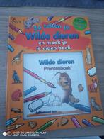 Zo teken je wilde dieren boek, Hobby en Vrije tijd, Tekenen, Papier, Schets- of Tekenboek, Gebruikt, Ophalen of Verzenden