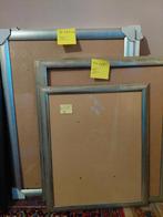 7 nouveaux cadres en bois (avec verre) — Ensemble complet !, Enlèvement