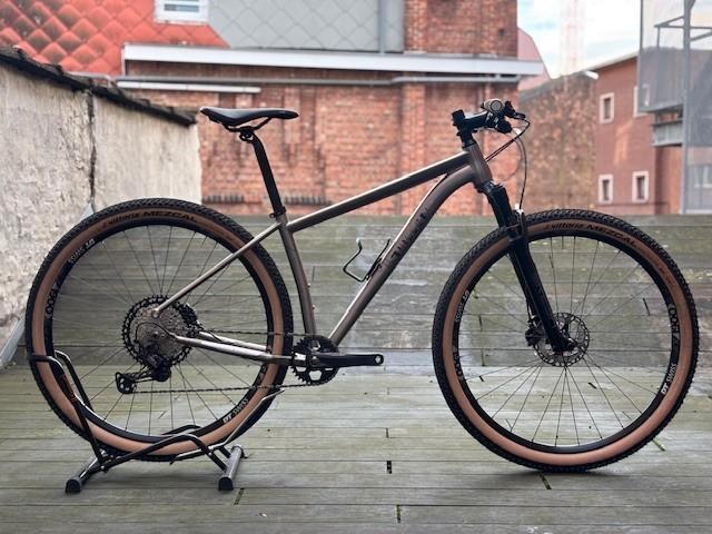 J. Guillem Tomir 29" M Titanium full XT !!NIEUW!!, Fietsen en Brommers, Fietsen | Mountainbikes en ATB, Nieuw, Hardtail, Ophalen