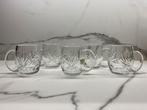 Bohemia Tsjechische 24k drinkglazen 6st jaren ‘80, Ophalen of Verzenden, Nieuw, Waterglas