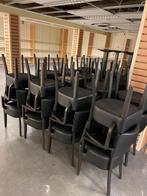 Grote partij ( horeca ) stoelen als nieuw!, Zo goed als nieuw, Zwart, Ophalen