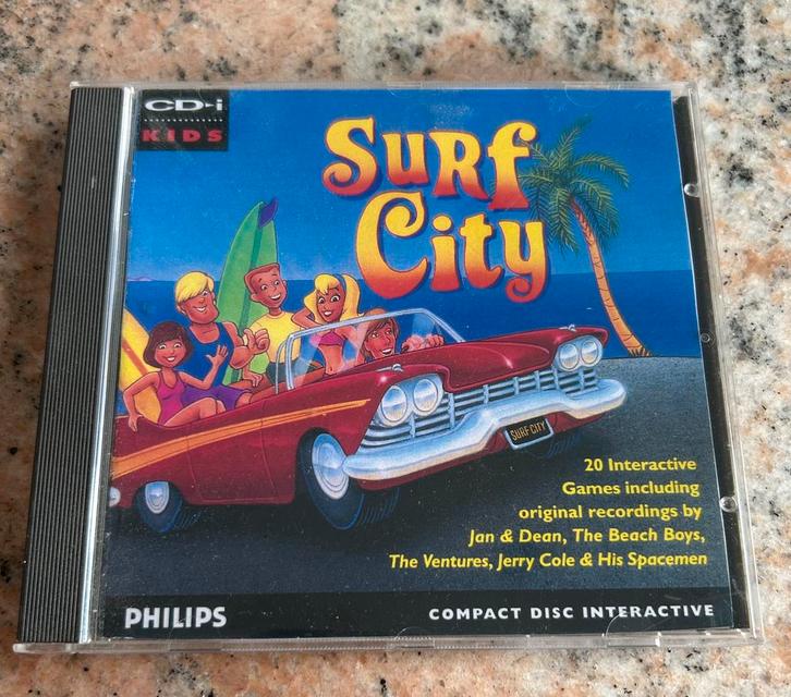 SURF CITY CD-i, Games en Spelcomputers, Games | Sony PlayStation 1, Zo goed als nieuw, Ophalen