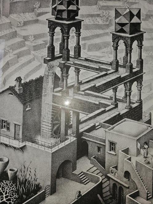 M.C. Escher, Antiek en Kunst, Kunst | Schilderijen | Klassiek, Ophalen