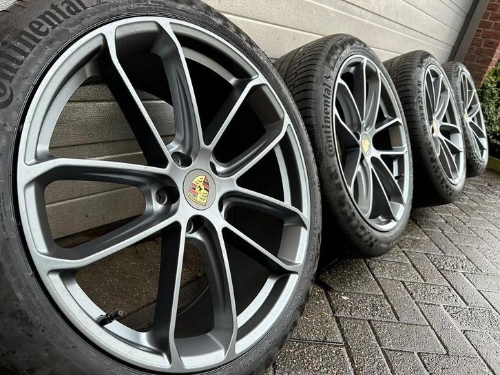 22 “ Porsche Cayenne S E3 9Y E-Hybrid Turbo GTS Coupe velgen, Auto-onderdelen, Banden en Velgen, Banden en Velgen, Zomerbanden