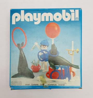 Playmobil 3518 zeehondentrainer OVP 1983/84