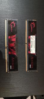 Barrette de ram 2X4 Go 2133 mhz G.skill Aegis, Informatique & Logiciels, DDR4, 8 GB, Comme neuf, Enlèvement