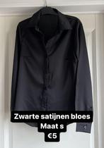 Zwarte blouse maat S, Vêtements | Femmes, Blouses & Tuniques, Enlèvement ou Envoi, Comme neuf, Taille 36 (S), Noir