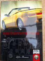 ALFA SPIDER 1999 MEERTALIGE KLEURENGIDS NIEUWSTAAT, Boeken, Ophalen of Verzenden, Zo goed als nieuw, Alfa Romeo