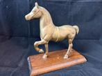 Prachtig antiek paard op houten voet, Antiek en Kunst, Ophalen of Verzenden