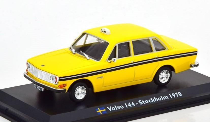 Volvo 144 -- 1970 -- Taxi Stockholm -, Hobby en Vrije tijd, Modelauto's | 1:43, Nieuw, Auto, Overige merken, Ophalen of Verzenden