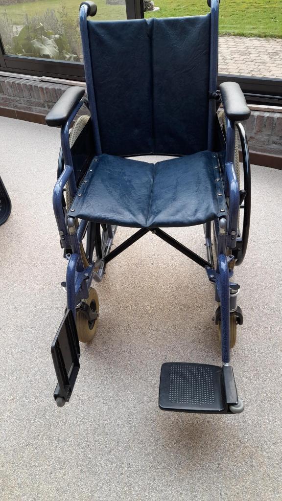 Rolstoel, Diversen, Rolstoelen, Gebruikt, Handbewogen rolstoel, Inklapbaar, Ophalen