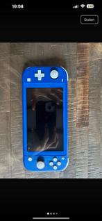 Nintendo Switch lite Blue, met garantie !!! + Karting Racers, Ophalen of Verzenden, Zo goed als nieuw