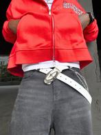 Ceinture y2k - 100 cm, Kleding | Dames, Riemen en Ceinturen, Ophalen of Verzenden, Wit, Heupriem