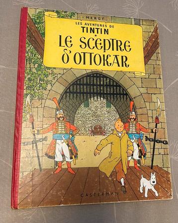 Tintin Le Sceptre d'Ottokar 1956