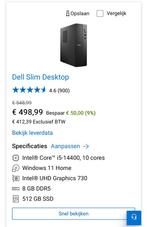 Dell Inspiron 3030s i5 8GB RAM 512GB SSD, Computers en Software, Ophalen, 8 GB, Nieuw, 512 GB