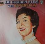 LP/ ESTERELLA <>  DE GOUDEN STEM <, Ophalen of Verzenden, Zo goed als nieuw, 12 inch, Levenslied of Smartlap