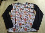 zelfgemaakte longsleeve maat 134/140, Kinderen en Baby's, Ophalen of Verzenden, Gebruikt, Jongen, Shirt of Longsleeve