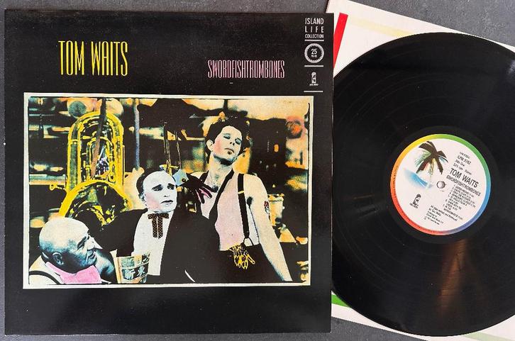 TOM WAITS - Swordfishtrombones (LP; NMINT ), CD & DVD, Vinyles | Rock, Comme neuf, Chanteur-compositeur, 12 pouces, Envoi