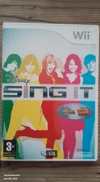 Disney Sing It - Nintendo Wii, Consoles de jeu & Jeux vidéo, Comme neuf, Musique, À partir de 3 ans, Envoi