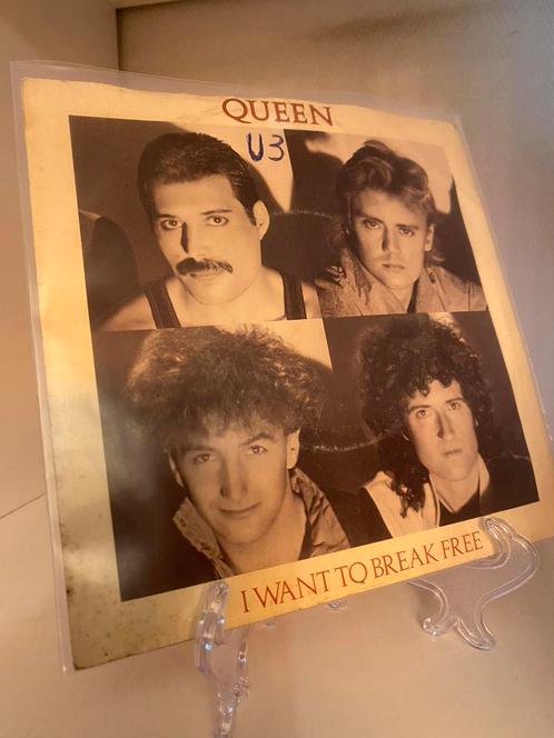 Queen – I Want To Break Free - Europe 1984, Cd's en Dvd's, Vinyl Singles, Gebruikt, Single, Rock en Metal